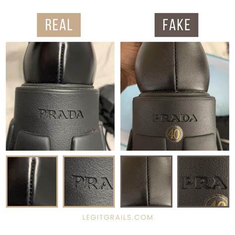 fake prada lux vs real|real prada lining.